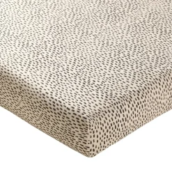 Becquet Linge de lit polycoton style wax fleurs stylisées - CRÉATION< Les Matières|Housse De Couette