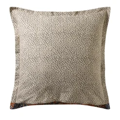 Becquet Linge de lit polycoton style wax fleurs stylisées - CRÉATION< Les Matières|Housse De Couette