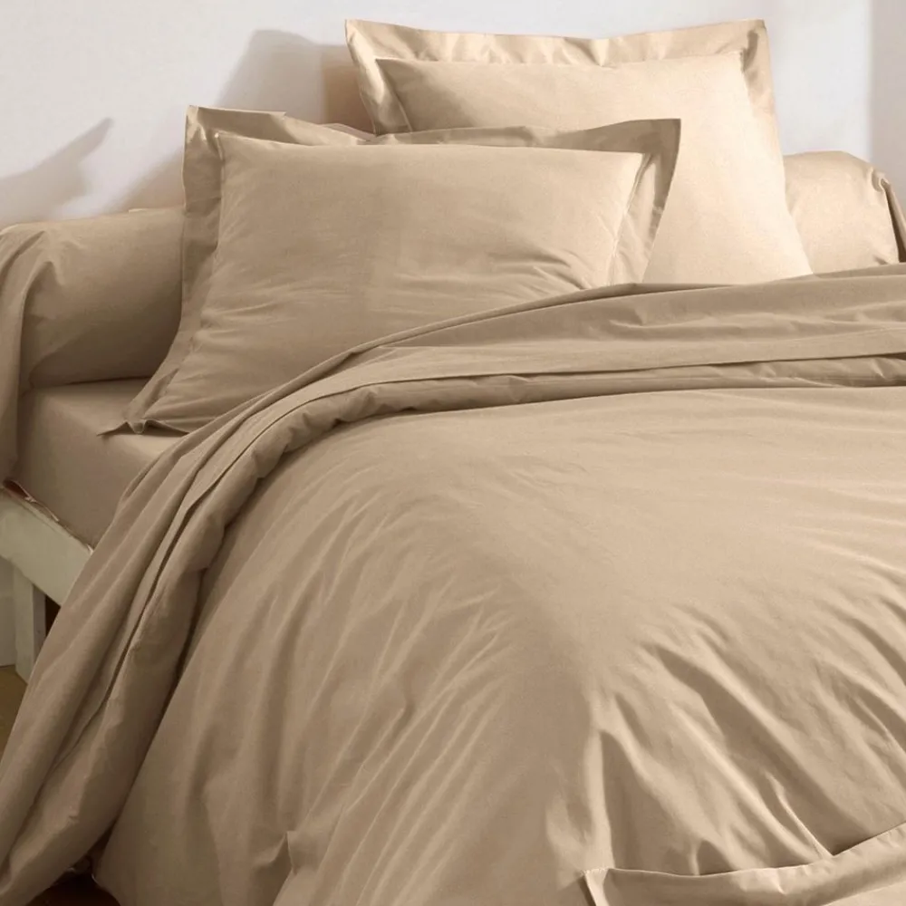 Becquet Linge de lit pur coton percale - Lauréat - Taie d'oreiller personnalisable< Les Matières|Housse De Couette