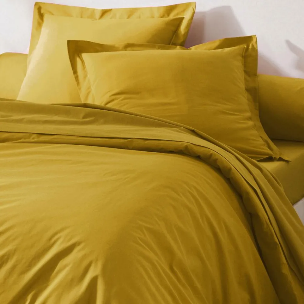 Becquet Linge de lit pur coton percale - Lauréat - Taie d'oreiller personnalisable< Les Matières|Housse De Couette