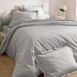 Becquet Linge de lit pur coton percale - Lauréat - Taie d'oreiller personnalisable< Les Matières|Housse De Couette