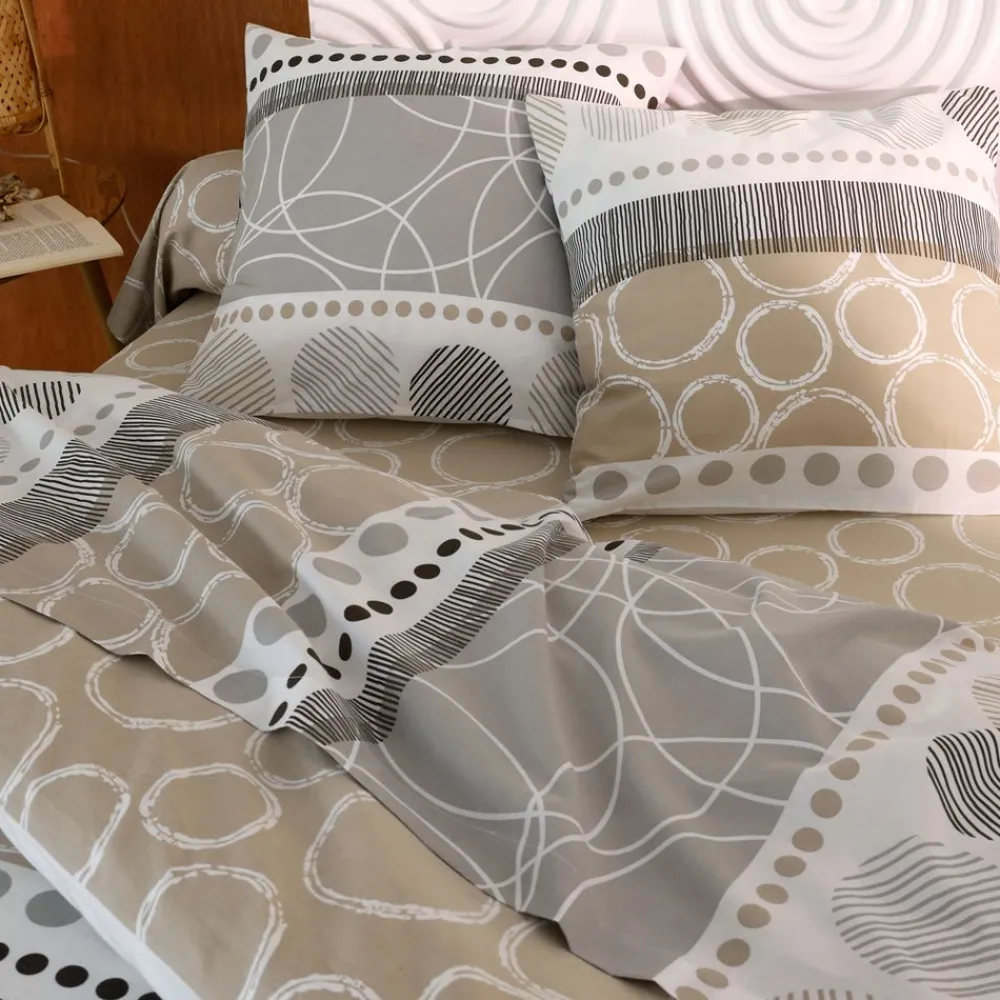 Becquet Linge de lit rayures de motifs - CRÉATION<Enfant Linge De Lit Ado, Housse De Couette|Les Matières