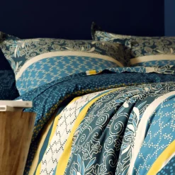 Becquet Linge de lit rayures et micro-motif - CRÉATION<Enfant Linge De Lit Ado, Housse De Couette|Housse De Couette
