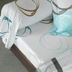 Becquet Linge de lit rayures et spirales - CRÉATION<Enfant Linge De Lit Ado, Housse De Couette|Housse De Couette