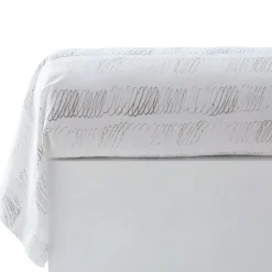 Becquet Linge de lit rayures fantaisie - CRÉATION<Enfant Linge De Lit Ado, Housse De Couette|Les Matières