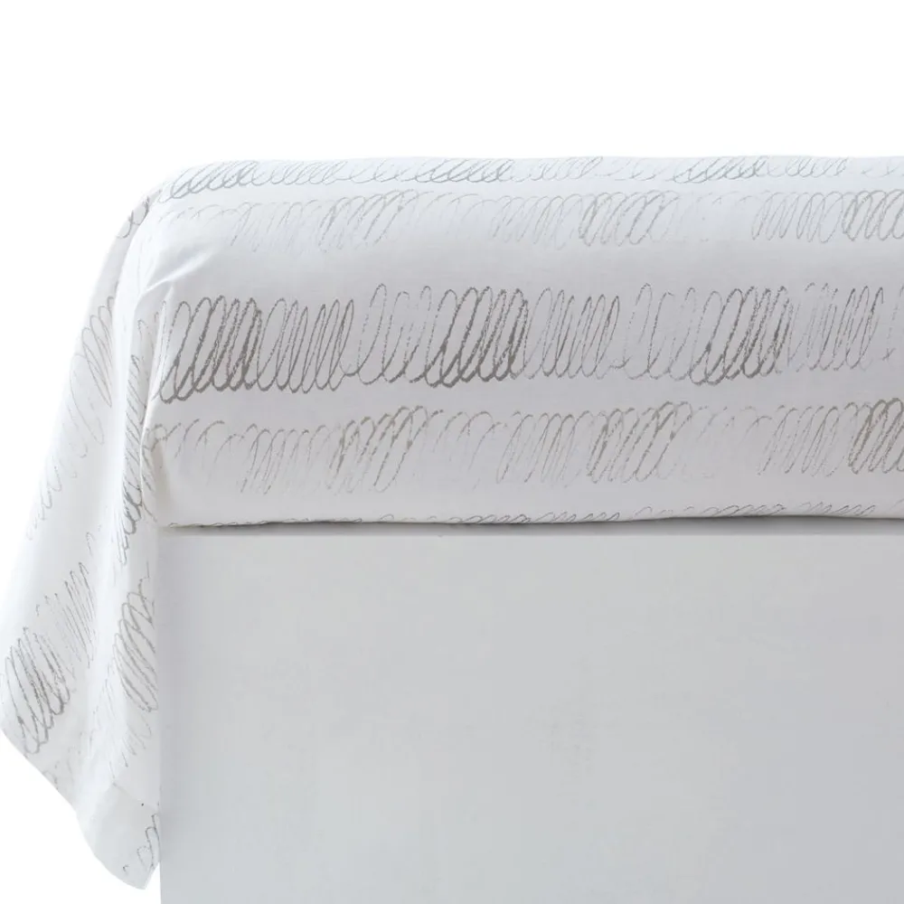 Becquet Linge de lit rayures fantaisie - CRÉATION<Enfant Linge De Lit Ado, Housse De Couette|Les Matières