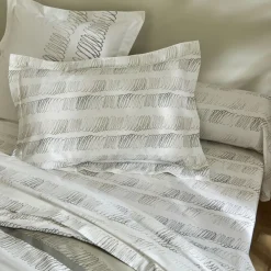 Becquet Linge de lit rayures fantaisie - CRÉATION<Enfant Linge De Lit Ado, Housse De Couette|Les Matières