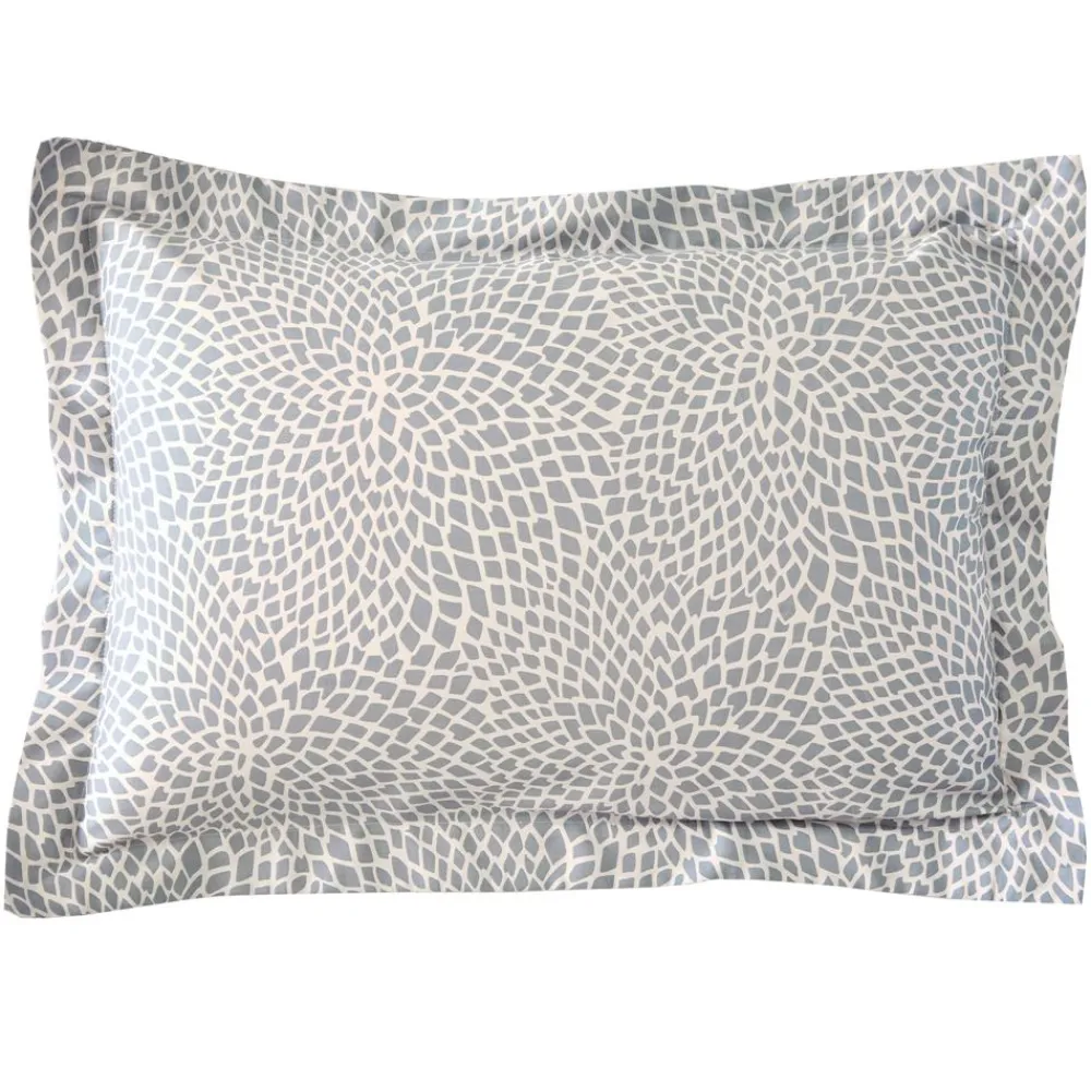 Becquet Linge de lit satin de coton effet mosaïque - CRÉATION< Housse De Couette