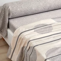 Becquet Linge de lit satin de coton effet mosaïque - CRÉATION< Housse De Couette