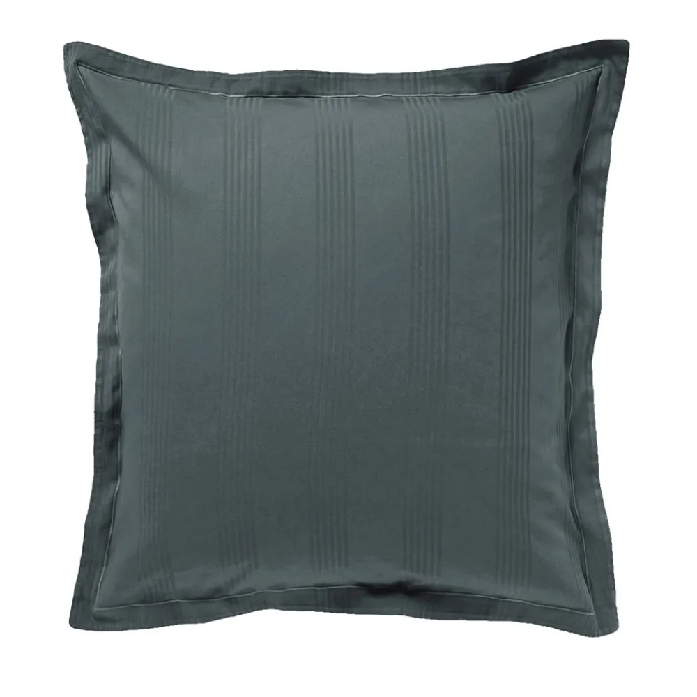 Becquet Linge de lit satin de coton uni et rayé Lauréat< Housse De Couette
