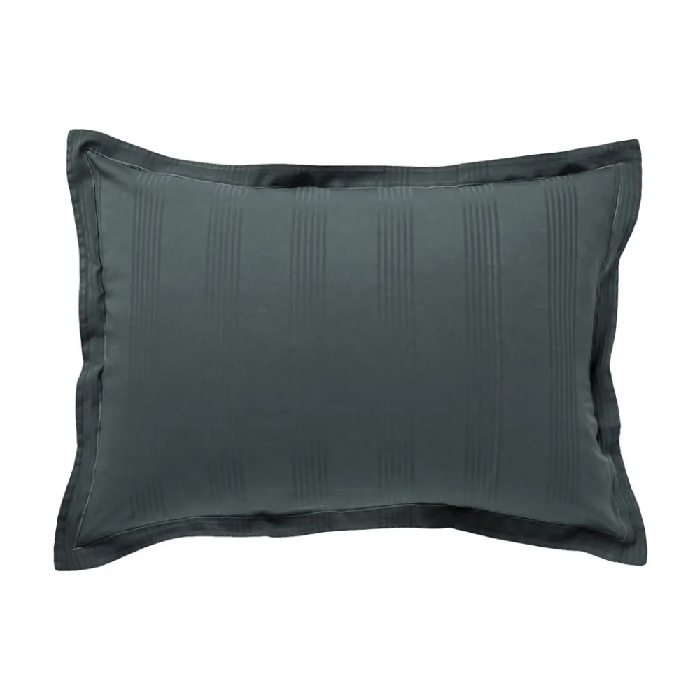 Becquet Linge de lit satin de coton uni et rayé Lauréat< Les Matières|Housse De Couette