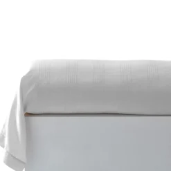 Becquet Linge de lit satin de coton uni et rayé Lauréat< Les Matières|Housse De Couette