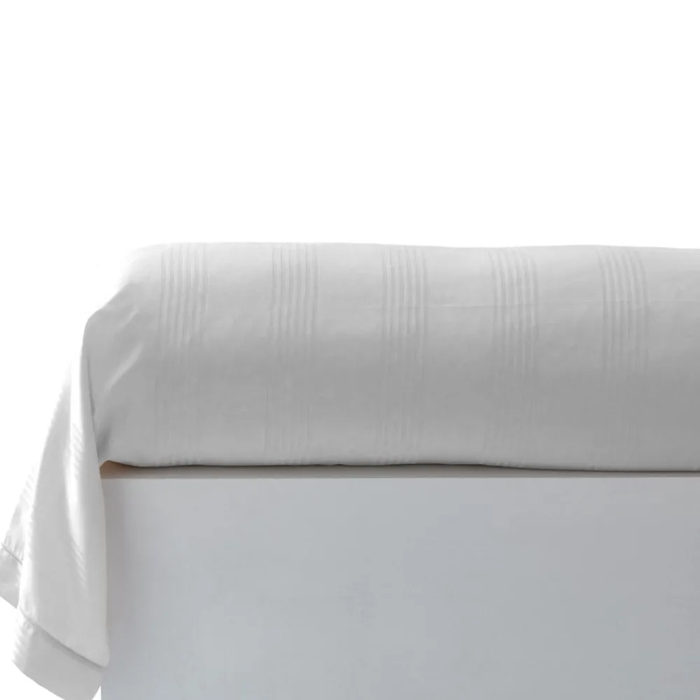 Becquet Linge de lit satin de coton uni et rayé Lauréat< Les Matières|Housse De Couette