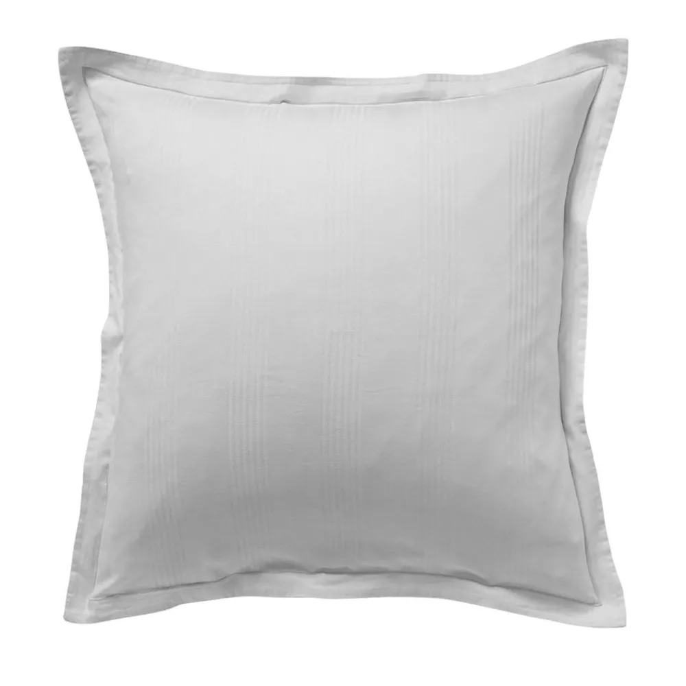 Becquet Linge de lit satin de coton uni et rayé Lauréat< Les Matières|Housse De Couette
