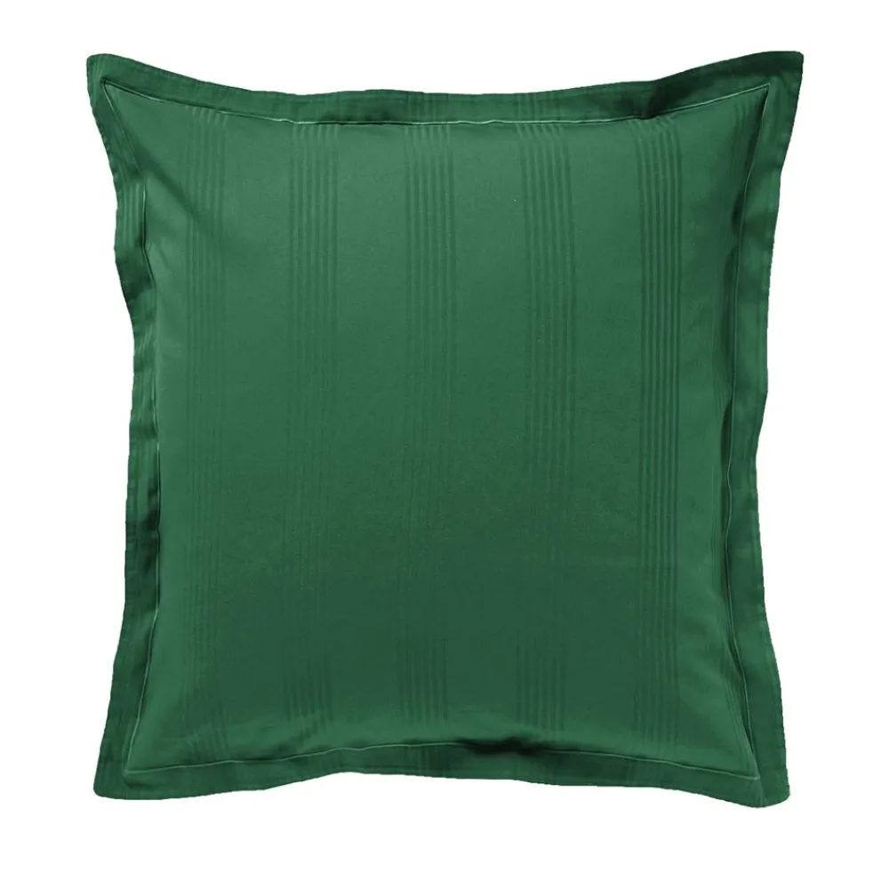 Becquet Linge de lit satin de coton uni et rayé Lauréat< Les Matières|Housse De Couette