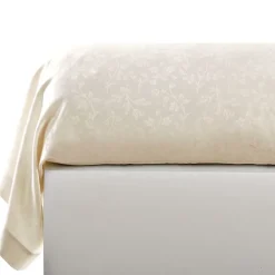 Becquet Linge de lit satin de coton motif fleurs< Housse De Couette