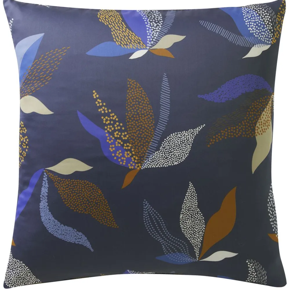 Becquet Linge de lit satin de coton motif feuillage stylisé - CRÉATION< Housse De Couette|Linge De Lit Fantaisie, Linge De Lit Brodé