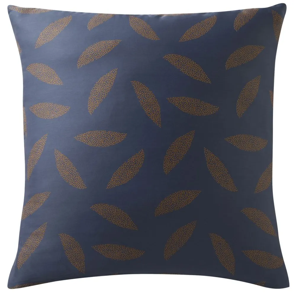 Becquet Linge de lit satin de coton motif feuillage stylisé - CRÉATION< Housse De Couette|Linge De Lit Fantaisie, Linge De Lit Brodé