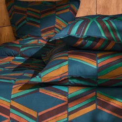 Becquet Linge de lit style chevrons - CRÉATION< Les Matières|Housse De Couette