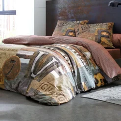 Becquet Linge de lit style industriel - CRÉATION<Enfant Linge De Lit Ado, Housse De Couette|Les Matières