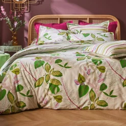 Becquet Linge de lit thème nature - CRÉATION< Housse De Couette|Linge De Lit Fantaisie, Linge De Lit Brodé