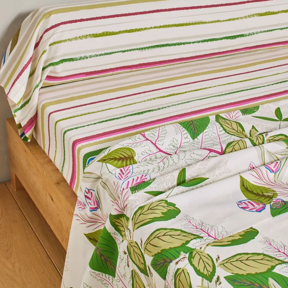 Becquet Linge de lit thème nature - CRÉATION< Housse De Couette|Linge De Lit Fantaisie, Linge De Lit Brodé
