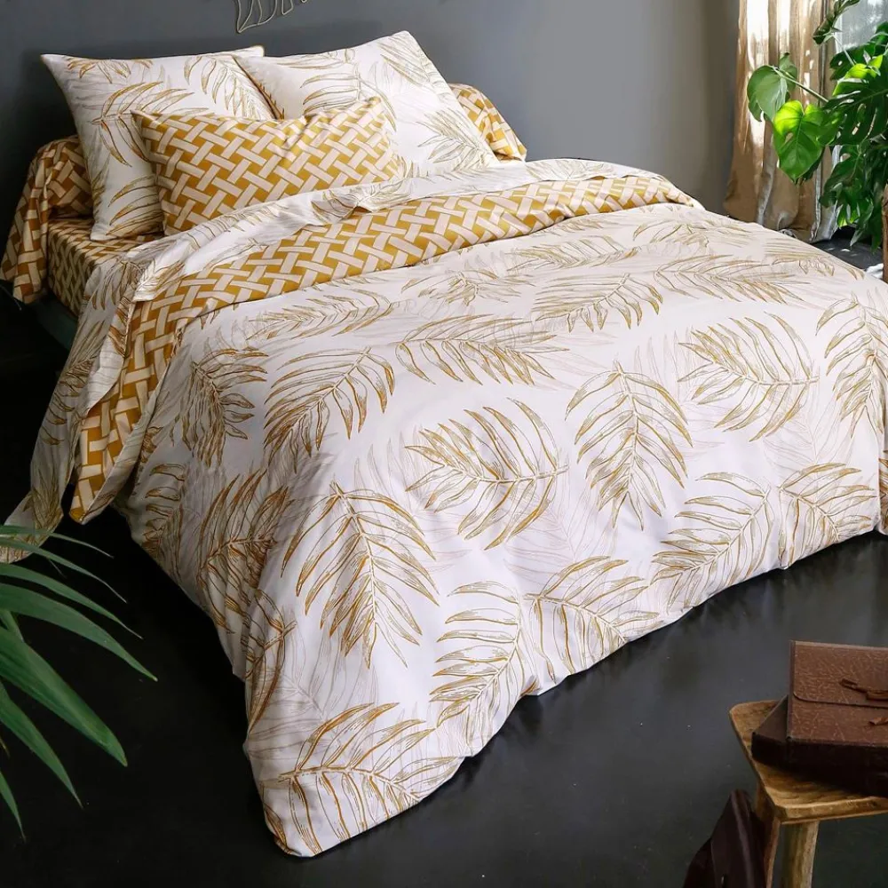 Becquet Linge de lit tropical - CRÉATION< Les Matières|Housse De Couette