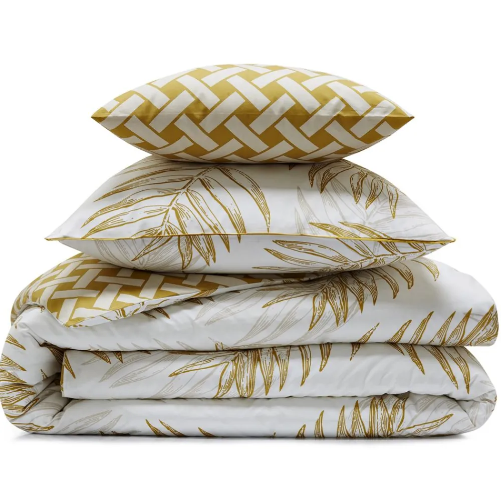 Becquet Linge de lit tropical - CRÉATION< Les Matières|Housse De Couette