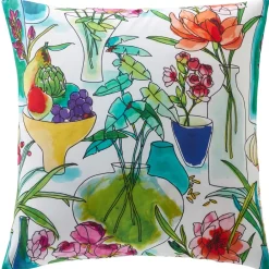 Becquet Linge de lit vases et fleurs - CRÉATION< Housse De Couette|Linge De Lit Fantaisie, Linge De Lit Brodé