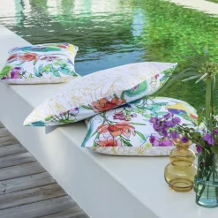 Becquet Linge de lit vases et fleurs - CRÉATION< Housse De Couette|Linge De Lit Fantaisie, Linge De Lit Brodé
