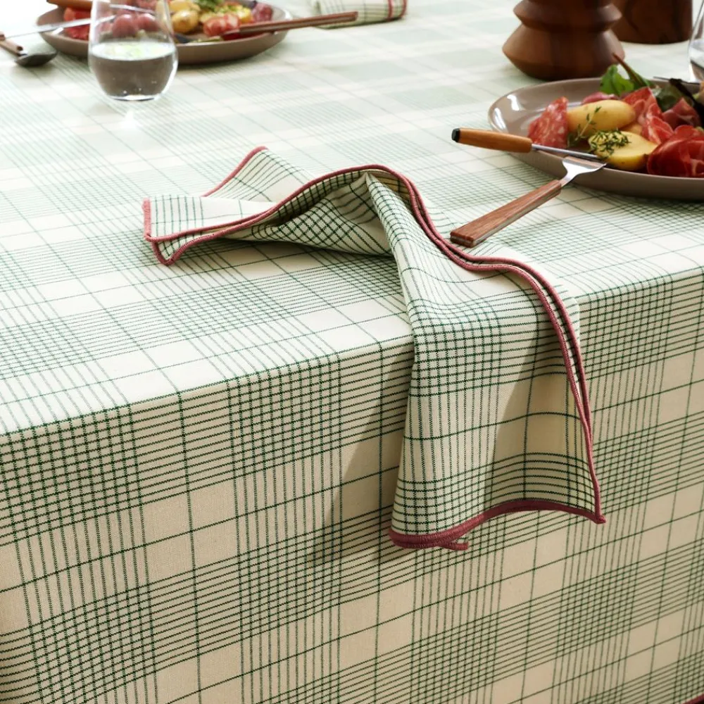 Becquet Linge de table à carreaux - CRÉATION< Nappe Fantaisie|Les Matières