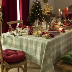 Becquet Linge de table à carreaux - CRÉATION< Nappe Fantaisie|Les Matières