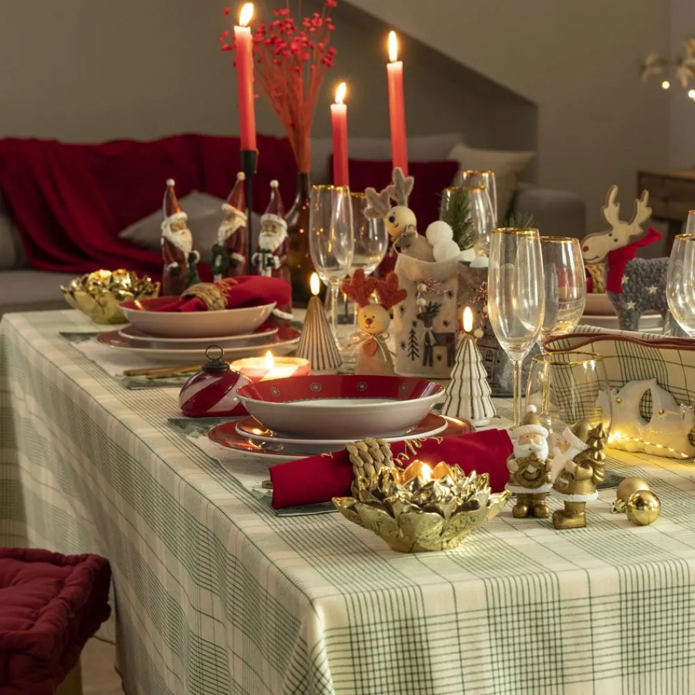 Becquet Linge de table à carreaux - CRÉATION< Nappe Fantaisie|Les Matières