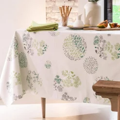 Becquet Linge de table coton à fleurs NYDEL®< Nappe Fantaisie