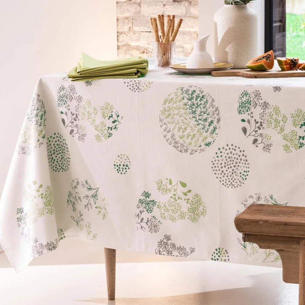 Becquet Linge de table coton à fleurs NYDEL®< Nappe Fantaisie