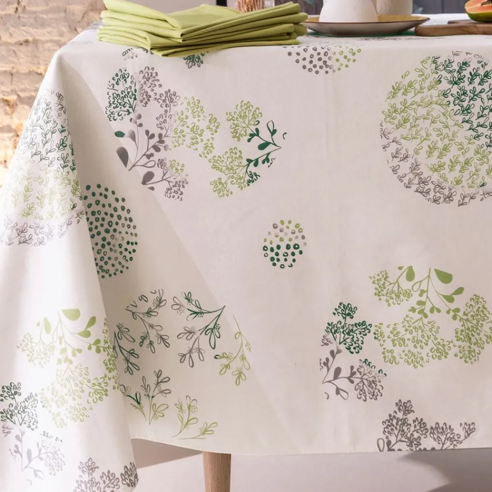 Becquet Linge de table coton à fleurs NYDEL®< Nappe Fantaisie