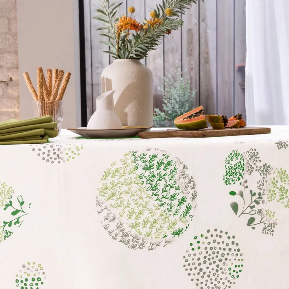 Becquet Linge de table coton à fleurs NYDEL®< Nappe Fantaisie
