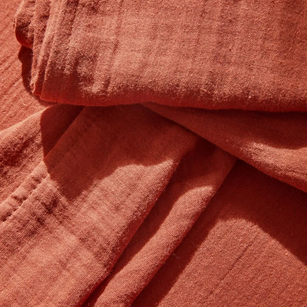 Becquet Linge de table en gaze de coton< Nappe Unie|Les Matières