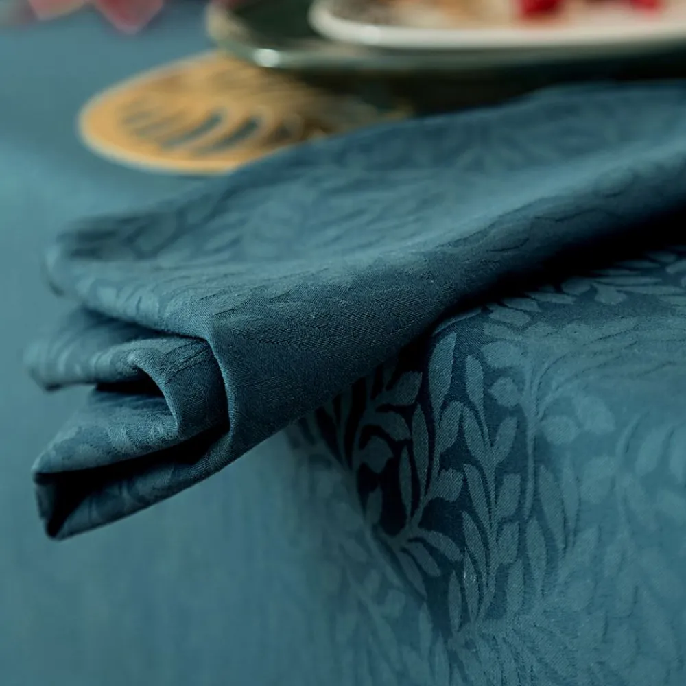 Becquet Linge de table en polycoton motif végétal tissé jacquard< Nappe Fantaisie|Les Matières
