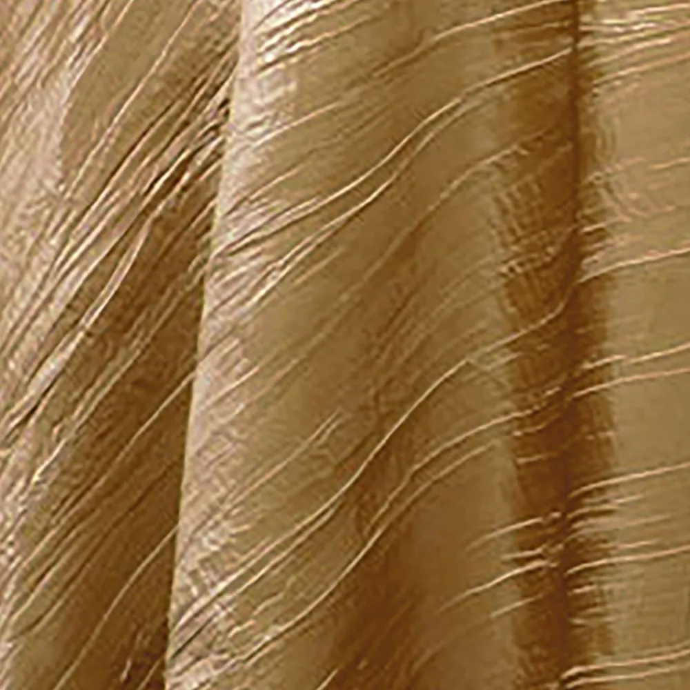 Becquet Linge de table taffetas froissé or ou argent< Nappe Unie