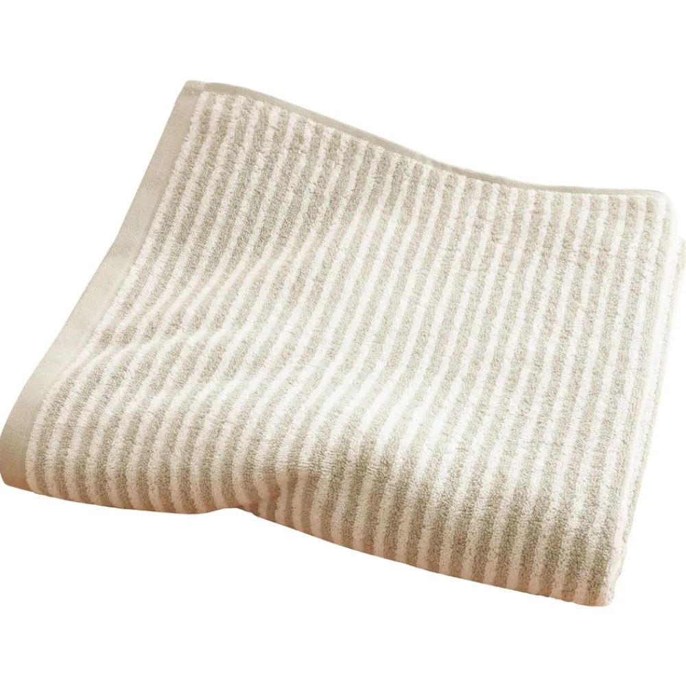 Becquet Linge de toilette à rayures - 450 g/m²< Serviette De Bain Fantaisie