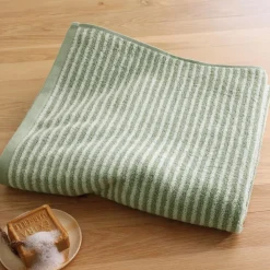 Becquet Linge de toilette à rayures - 450 g/m²< Serviette De Bain Fantaisie