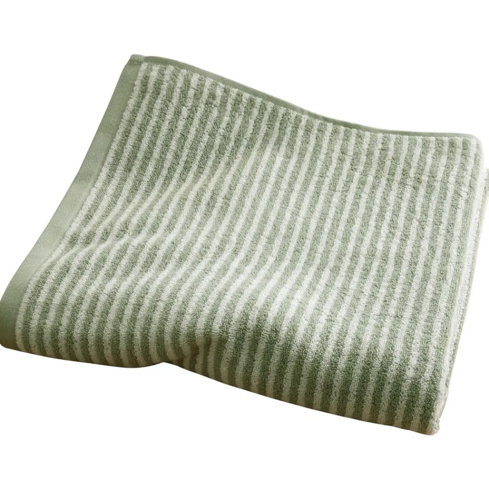 Becquet Linge de toilette à rayures - 450 g/m²< Serviette De Bain Fantaisie