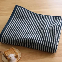 Becquet Linge de toilette à rayures - 450 g/m²< Serviette De Bain Fantaisie