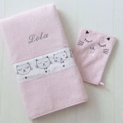 Becquet Linge de toilette animaux personnalisable - 360 g/m²<Enfant Univers Des Tout-Petits|Univers Des Garçons