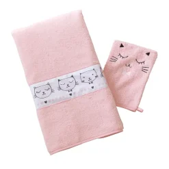 Becquet Linge de toilette animaux personnalisable - 360 g/m²<Enfant Univers Des Tout-Petits|Univers Des Garçons