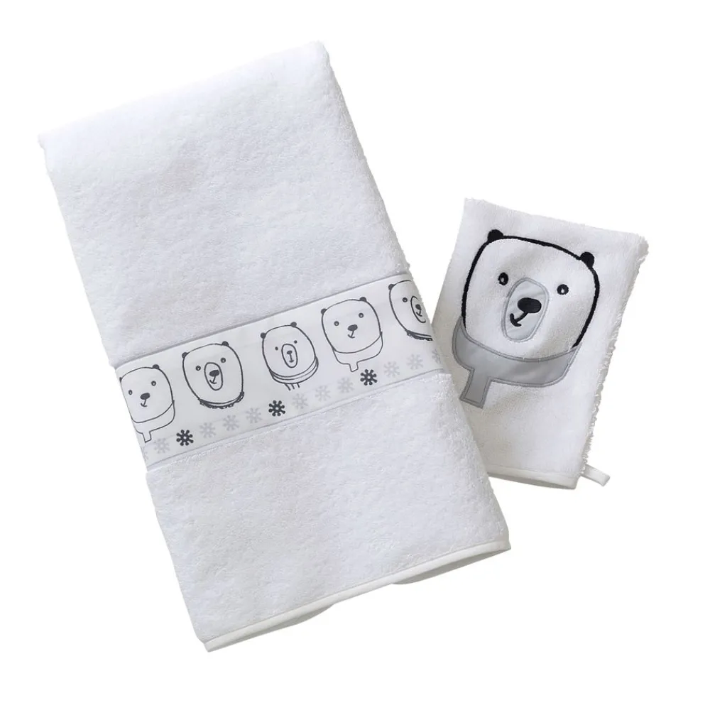 Becquet Linge de toilette animaux personnalisable - 360 g/m²<Enfant Univers Des Tout-Petits|Univers Des Garçons