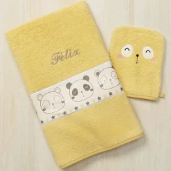 Becquet Linge de toilette animaux personnalisable - 360 g/m²<Enfant Univers Des Tout-Petits|Univers Des Garçons