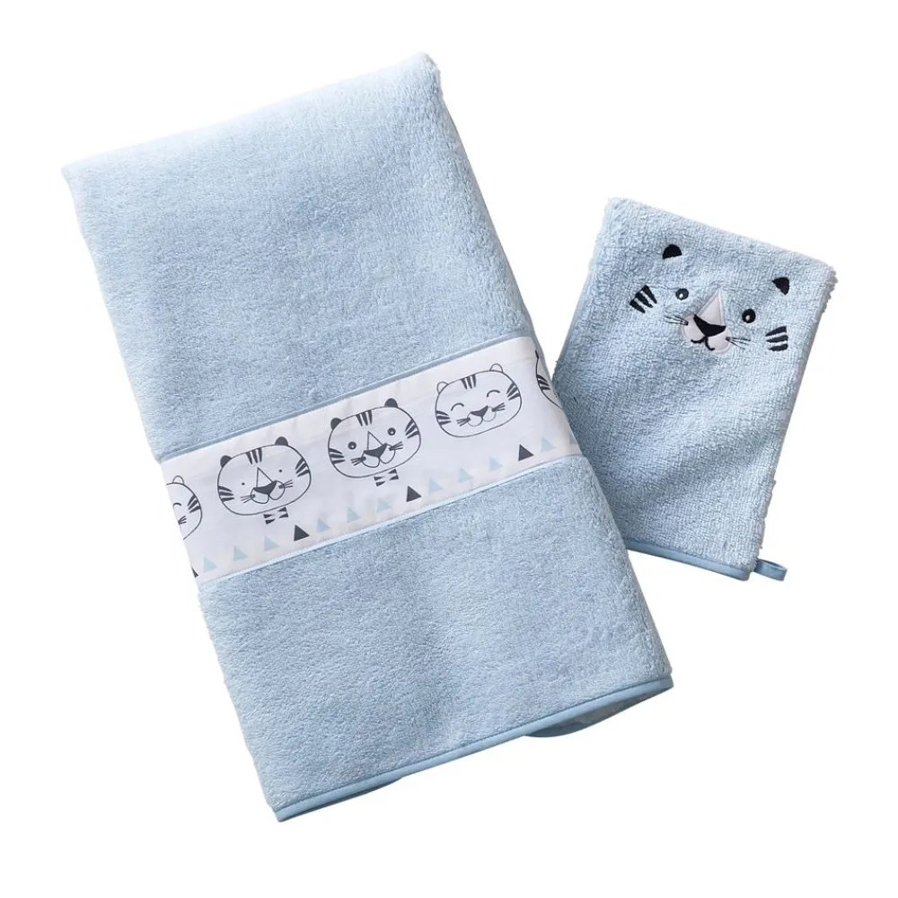 Becquet Linge de toilette animaux personnalisable - 360 g/m²<Enfant Univers Des Tout-Petits|Univers Des Garçons