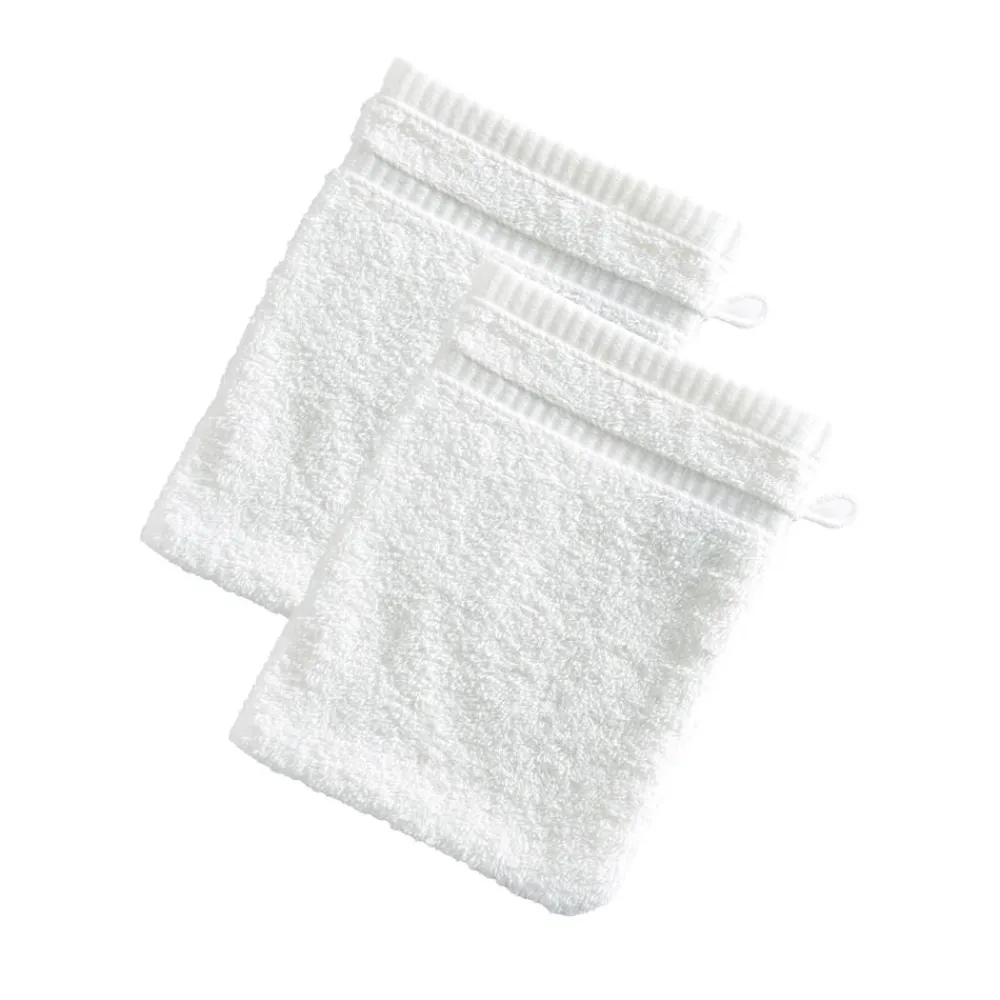 Becquet Linge de toilette décor bandes jacquard - 470 /m² - CRÉATION< Serviette De Bain Fantaisie|Les Matières